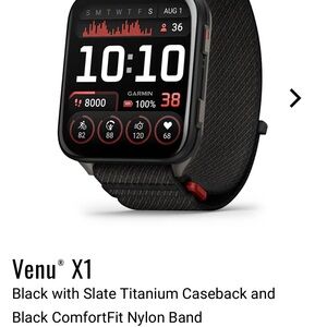 GARMIN VENU X1 SMARTWATCH